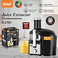 Extractor Exprimidor De Jugo Y Verduras R2701 Negro - Miniatura 5