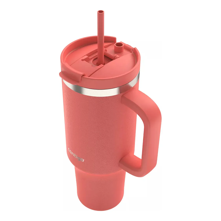 Botella Contigo Streeterville Térmico 1180ml Color Coral Acero Inoxidable 2
