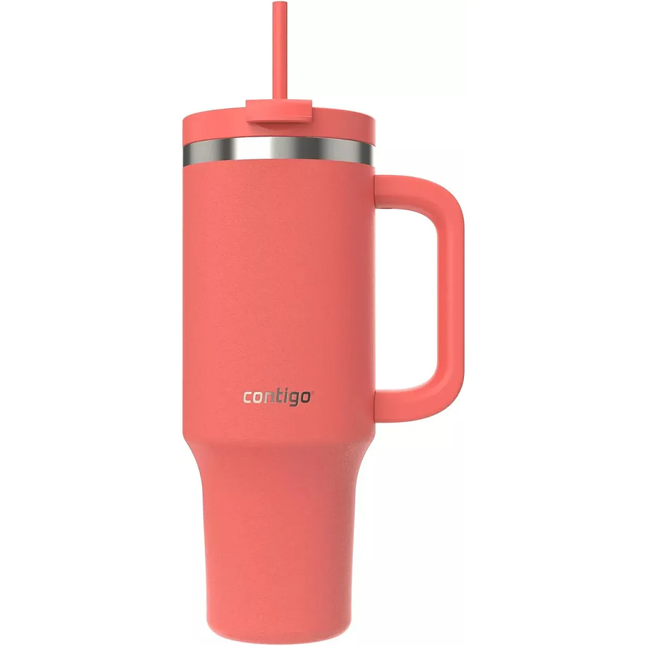 Botella Contigo Streeterville Térmico 1180ml Color Coral Acero Inoxidable 1