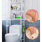 Estante De Baño Para Water  El Hogar Estable De 3 Capas Color Blanco - Miniatura 3