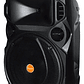 Parlante Karaoke Fujitel 12 Bt12 Negro 1800 mAh Bluetooth 6000w PMPO - Miniatura 1