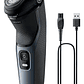 Máquina afeitadora Philips Shaver 3000 Series S3144/00 negra y celeste 220V - Miniatura 2