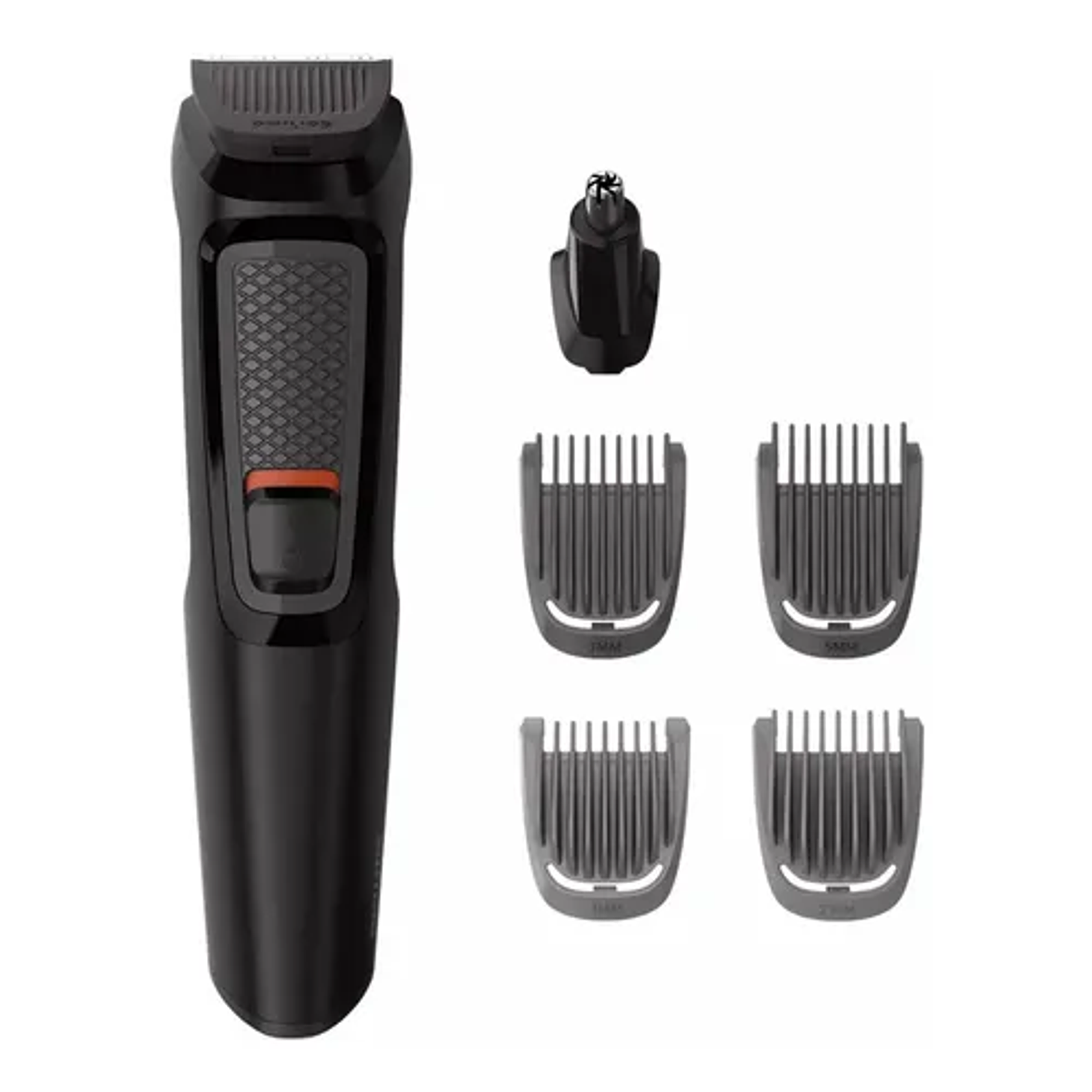 Multigroom Philips Mg3711/15 Serie 3000 Barba Nariz Oidos Color Negro 1