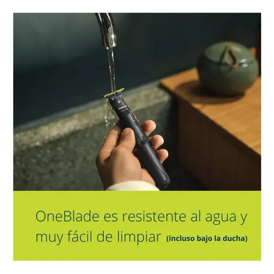 Afeitadora Philips One Blade Qp142410 Dimm Color Negro 4