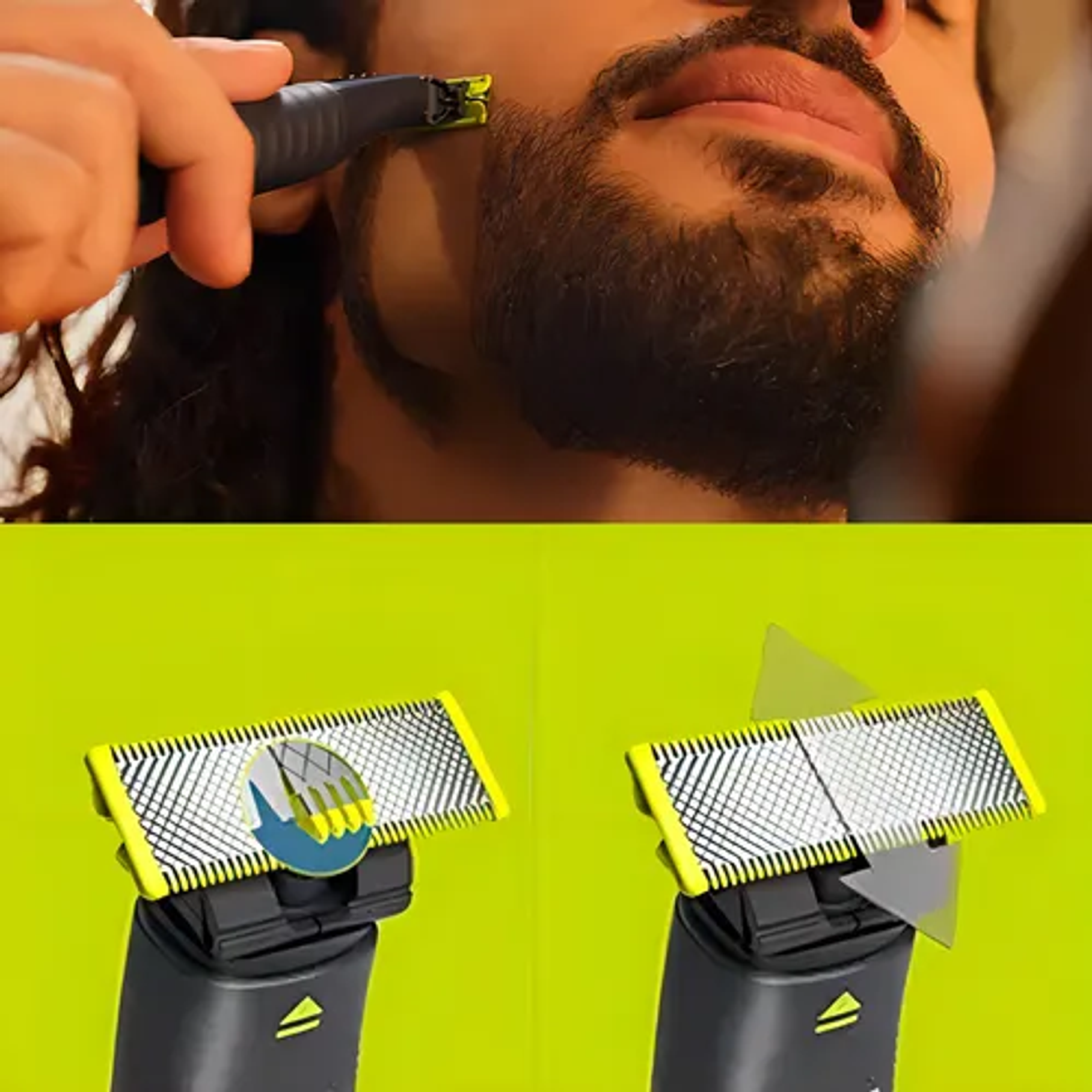 Afeitadora Philips One Blade Qp142410 Dimm Color Negro 5