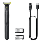 Afeitadora Philips One Blade Qp142410 Dimm Color Negro 1
