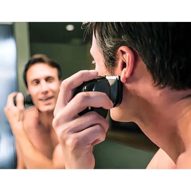 Máquina afeitadora Remington Verso XR1400 negra 220V 6