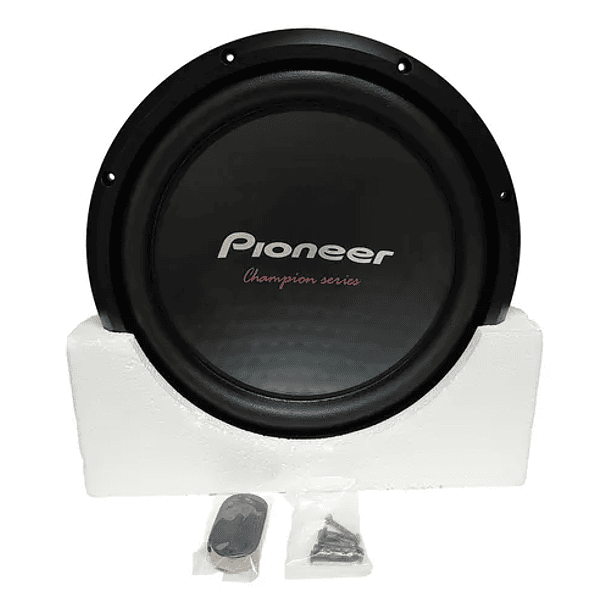 Subwoofer Pioneer 12 Pulgadas Tsw 312 D4 1600w Doble Bobina Color Negro 5