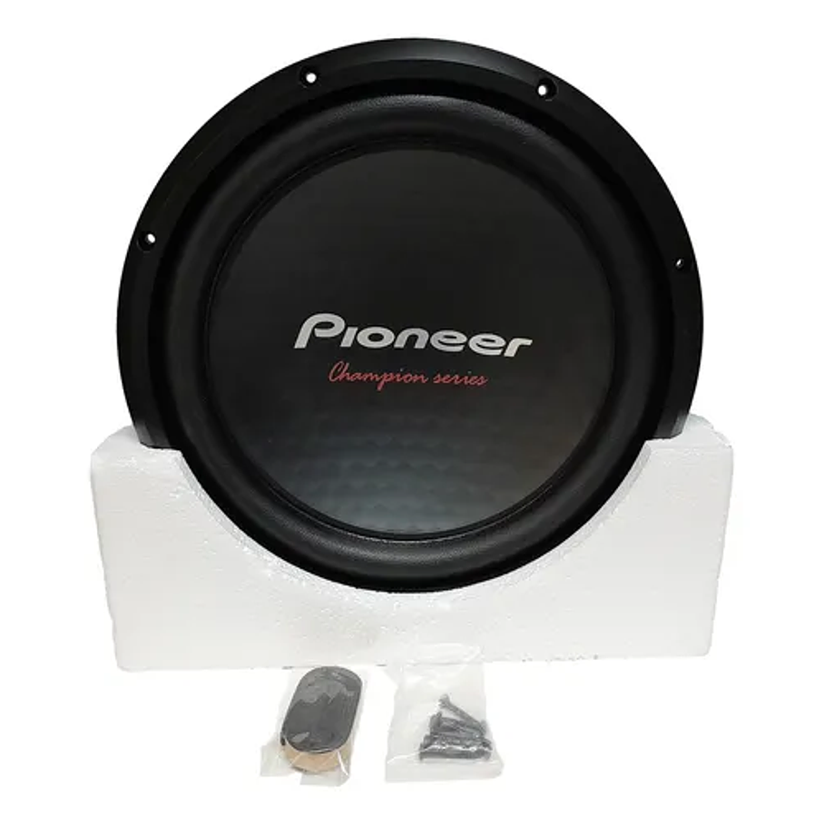 Subwoofer Pioneer 12 Pulgadas Tsw 312 D4 1600w Doble Bobina Color Negro 5