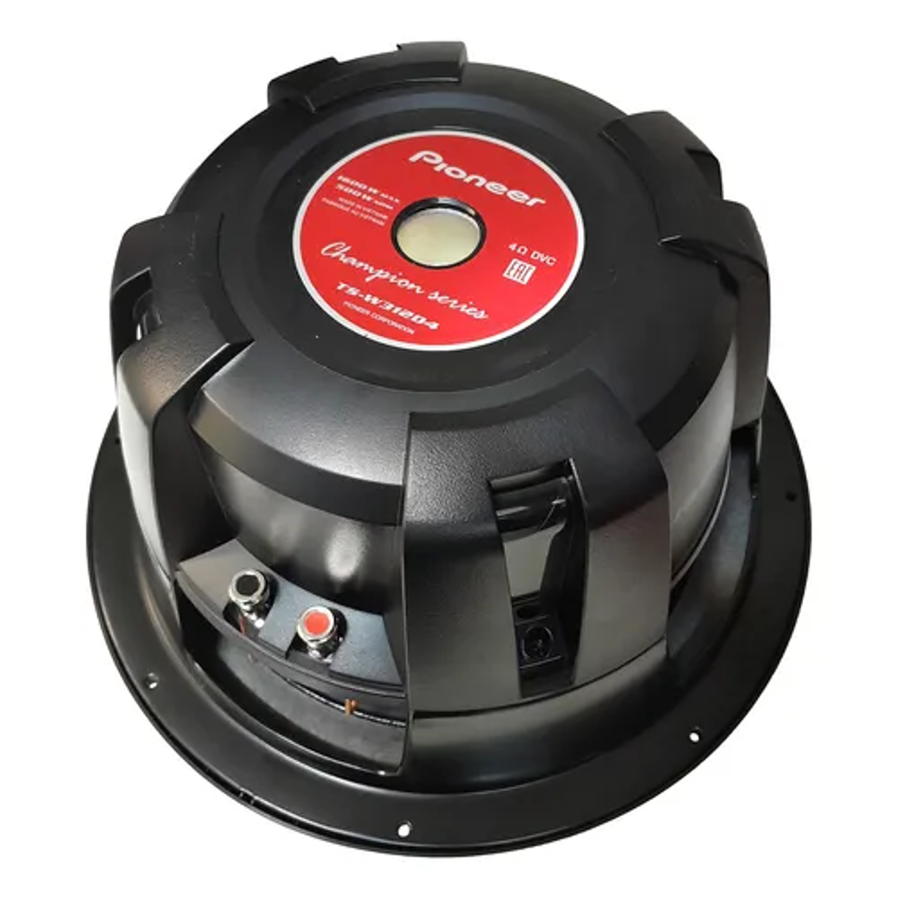 Subwoofer Pioneer 12 Pulgadas Tsw 312 D4 1600w Doble Bobina Color Negro 2