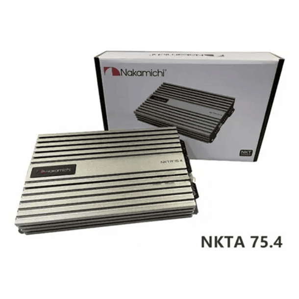 Amplificador Automotriz Gris Nakamichi De 1800 Vatios 4 Canales  2