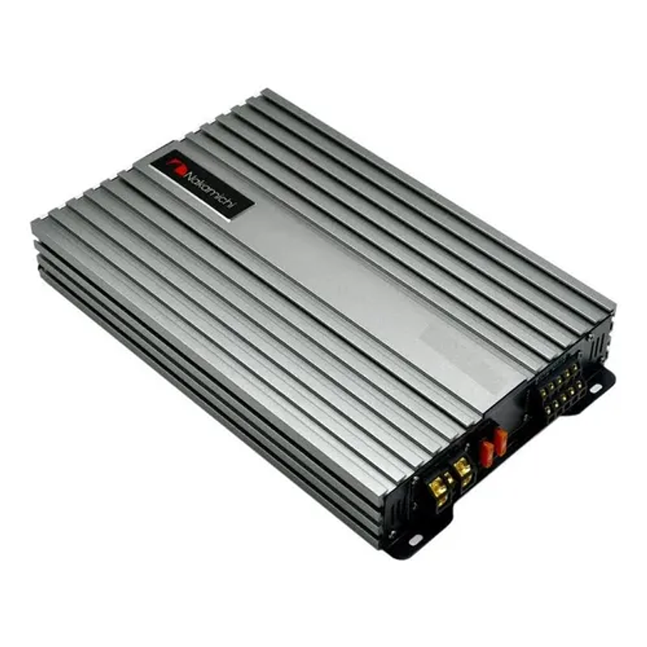 Amplificador Automotriz Gris Nakamichi De 1800 Vatios 4 Canales  4