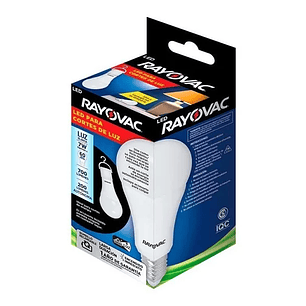 Ampolleta led Rayovac ROVVLEB18 Bulbo color luz fria 7W 220V