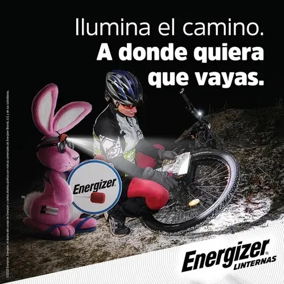 Linterna De Cabeza Energizer Pack De 2 Linterna Negro Luz Blanco 4