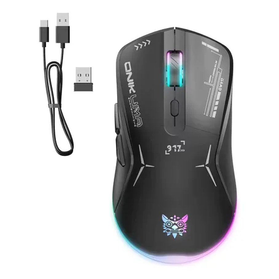 Mouse Gamer Inalámbrico 2.4g Onikuma 4800 Dpi Cw917 1