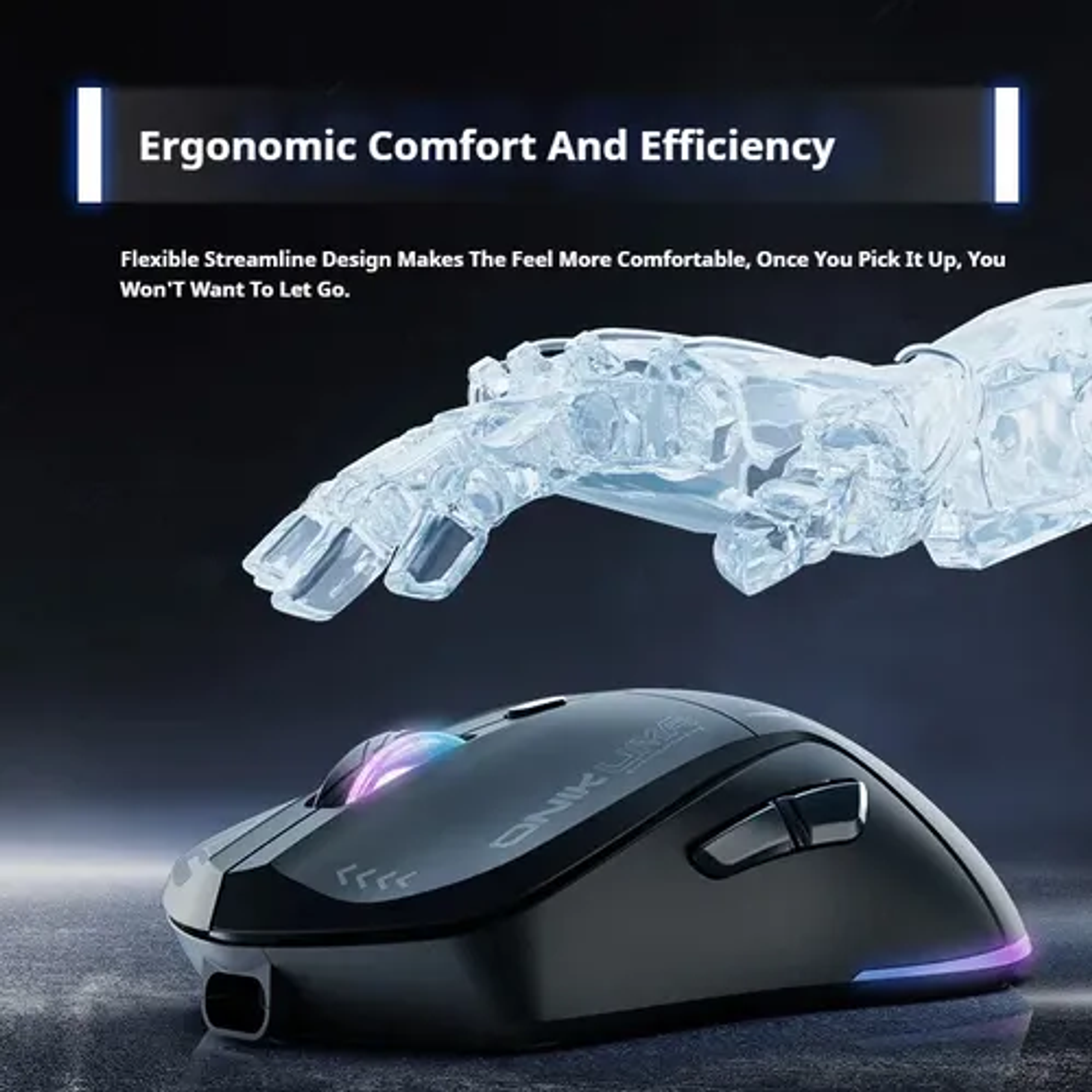 Mouse Gamer Inalámbrico 2.4g Onikuma 4800 Dpi Cw917 4