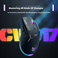 Mouse Gamer Inalámbrico 2.4g Onikuma 4800 Dpi Cw917 - Miniatura 5