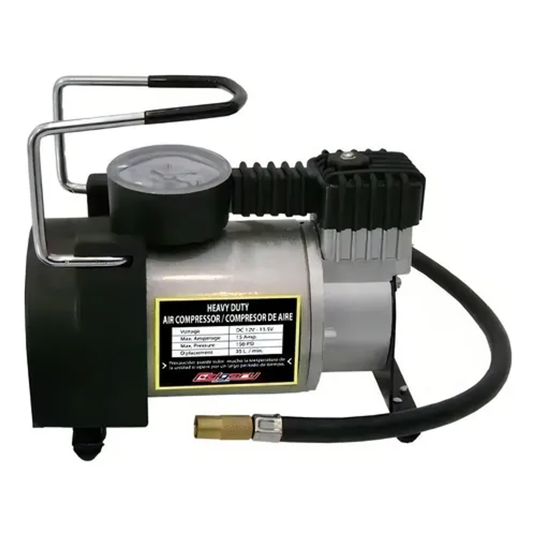 Compresor De Aire 2 Cilindros Inflador Neumaticos Frecuencia 40min 2
