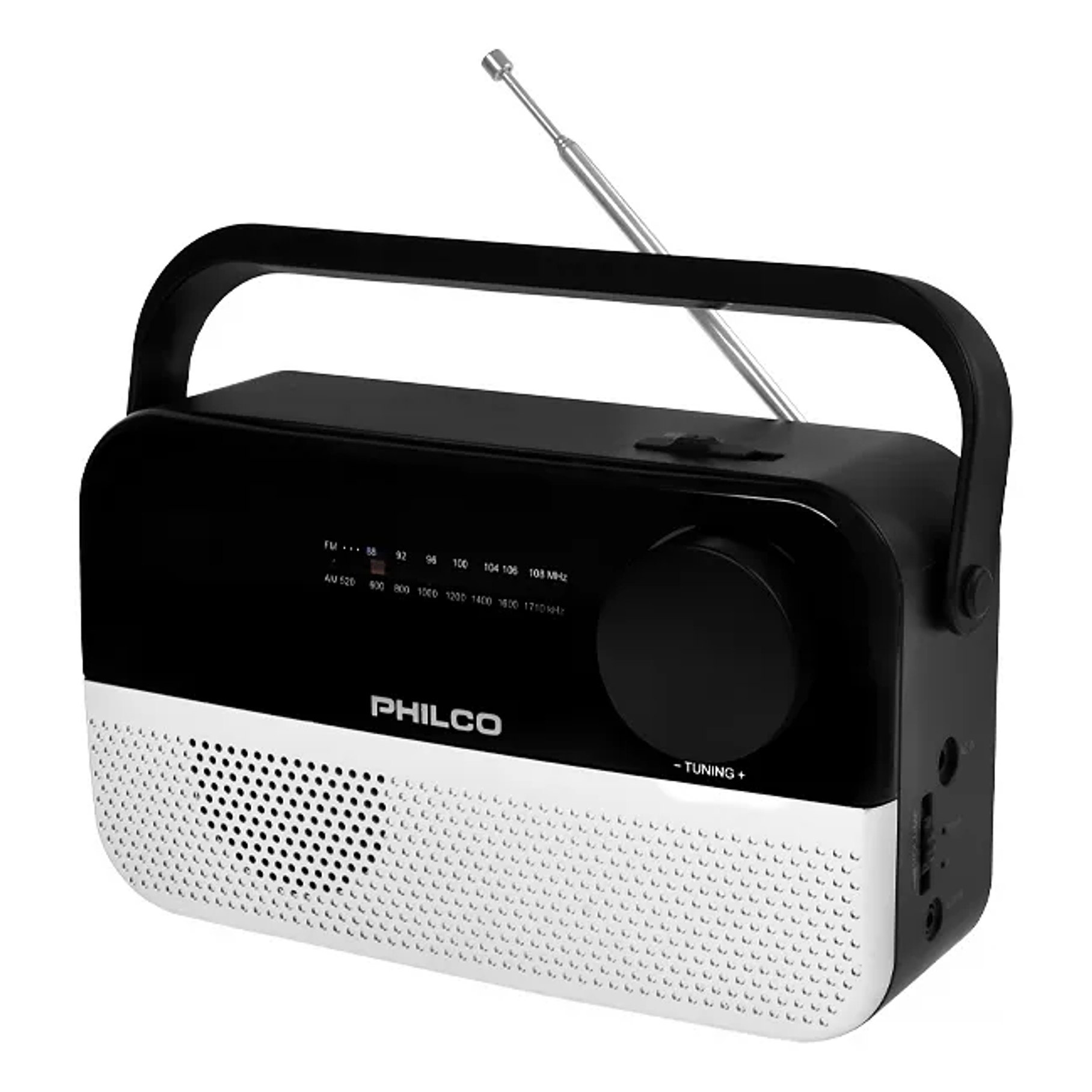 Radio portátil Philco PJR2200BT-SL Bluetooth AM/FM, Color Negro Philco 1
