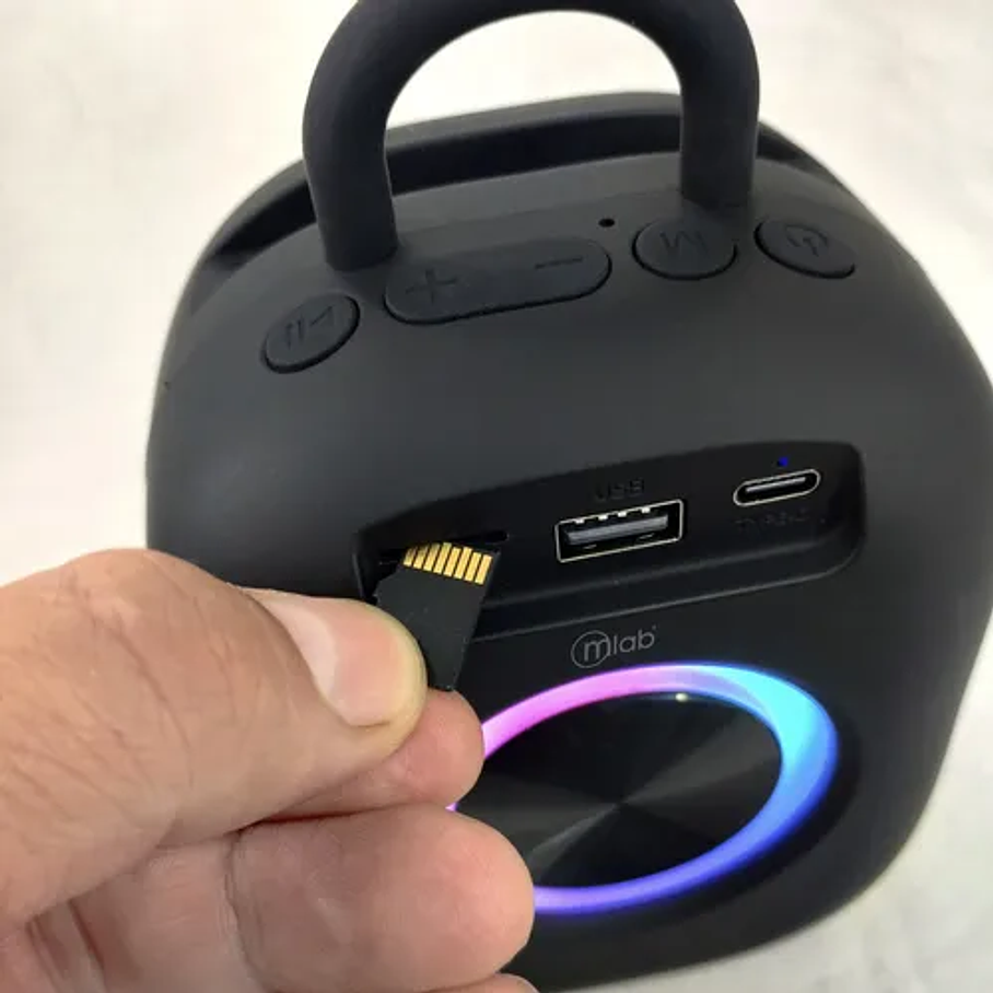 Parlante Tws Energy+ Bass Mlab Color Negro Microlab 4