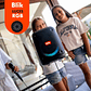 Parlante Karaoke Blik Voice Bluetooth Con Micrófono Color Negro - Miniatura 4