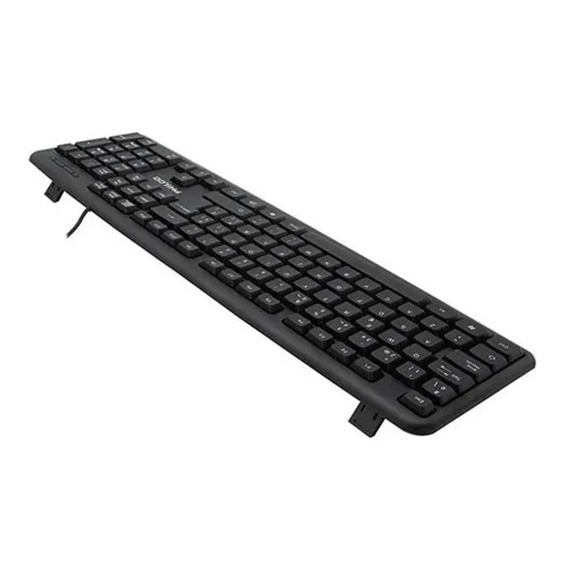 Teclado Usb Philco Estandar Español Color del teclado Negro Slim 3