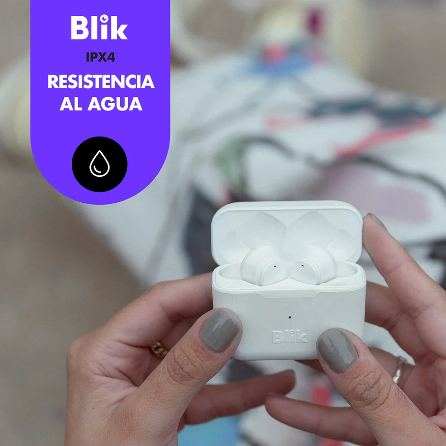 Audifonos Auriculares in-ear inalámbricos Blik AIR600 BLIK-AIR600 Blanco 5
