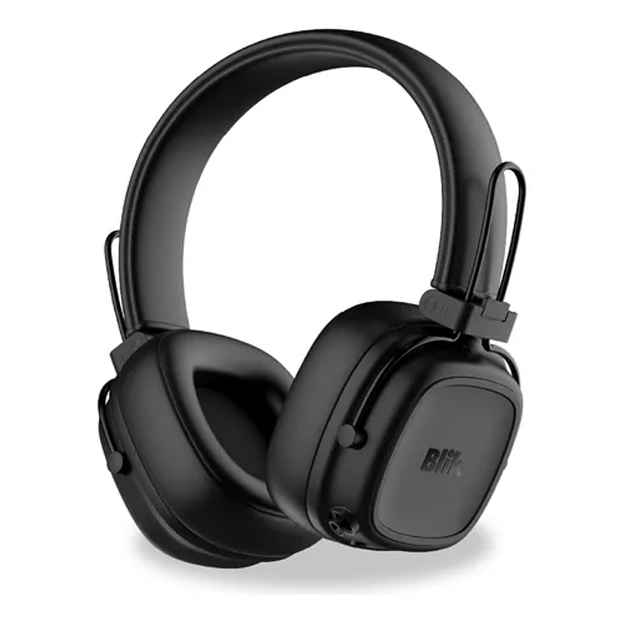 Audífonos Bluetooth Blik Feel250 16 Hrs Color Negro 1