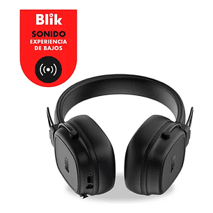 Audífonos Bluetooth Blik Feel250 16 Hrs Color Negro