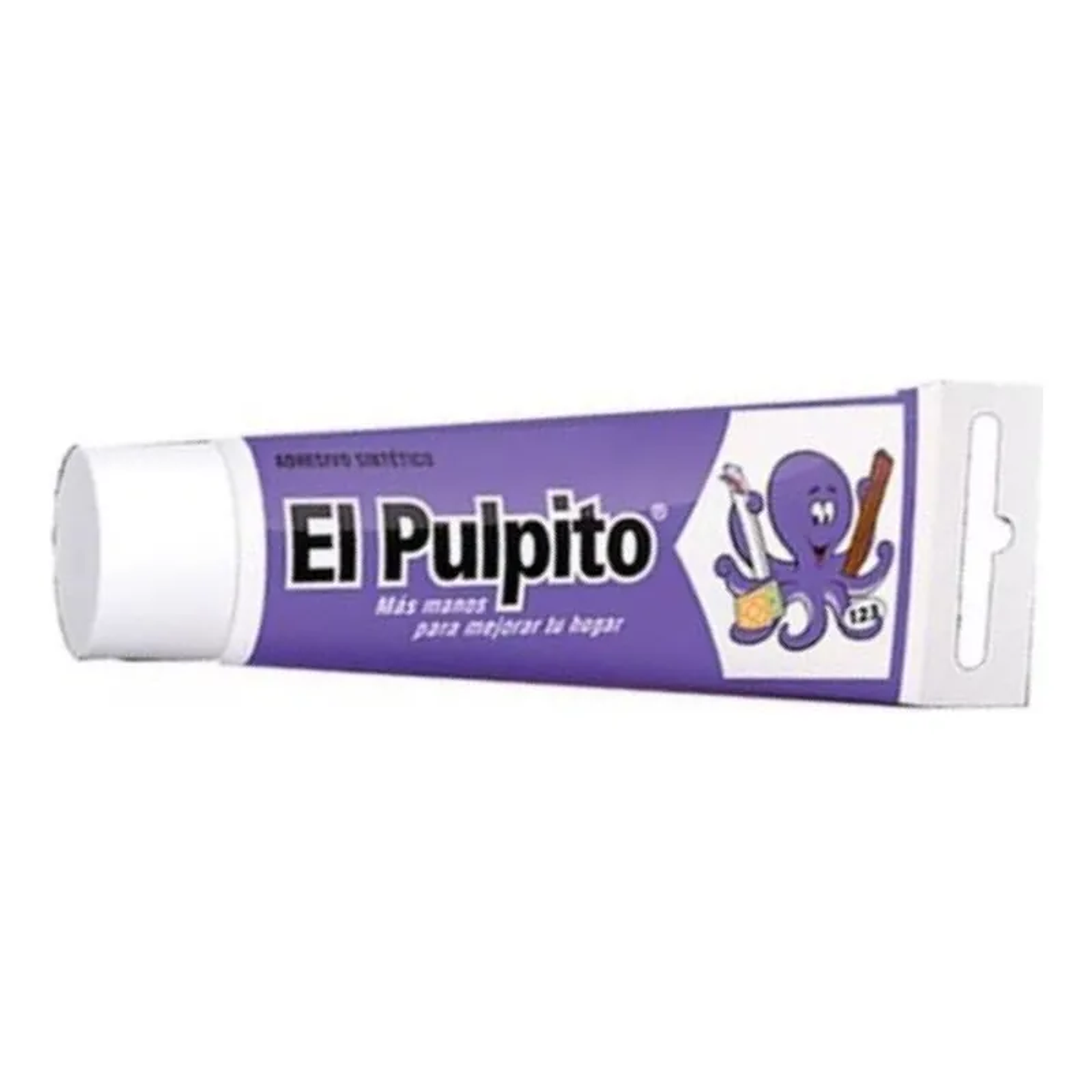 Pack de 6 Pegamento Líquido El Pulpito color blanco de 50g no tóxico 2