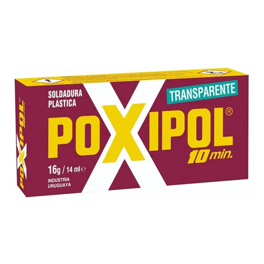 Pegamento en barra Soldadura POXIPOL® 10 MIN TRANSP no tóxico 1