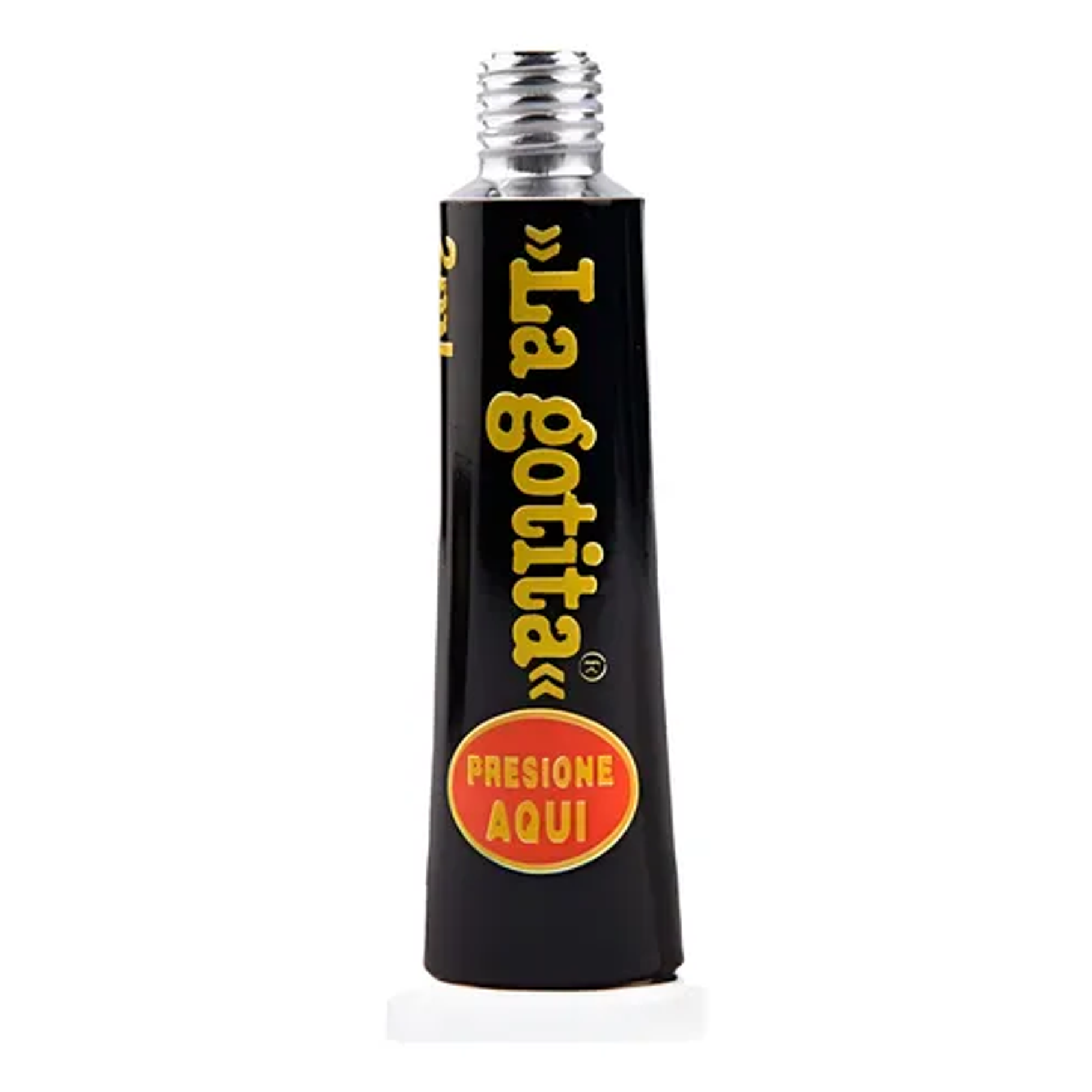 La Gotita Adhesivo Instantáneo 2ml Pegamento Súper Fuerte Color Negro 4