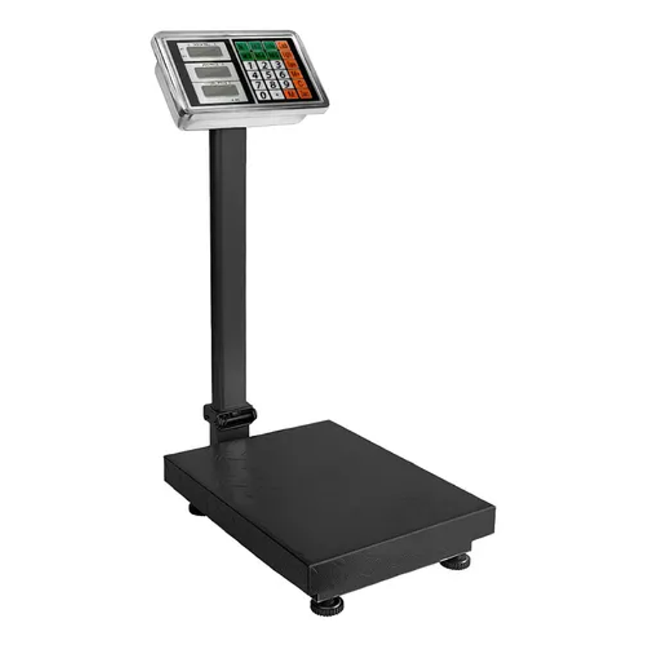 Balanza Pesa Digital Gastronomía 150 Kilos Badeja Recargable Color Gris 2