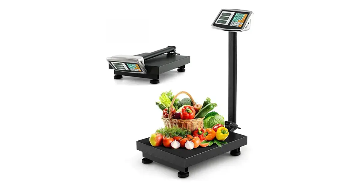 Balanza Pesa Digital Gastronomía 150 Kilos Badeja Recargable