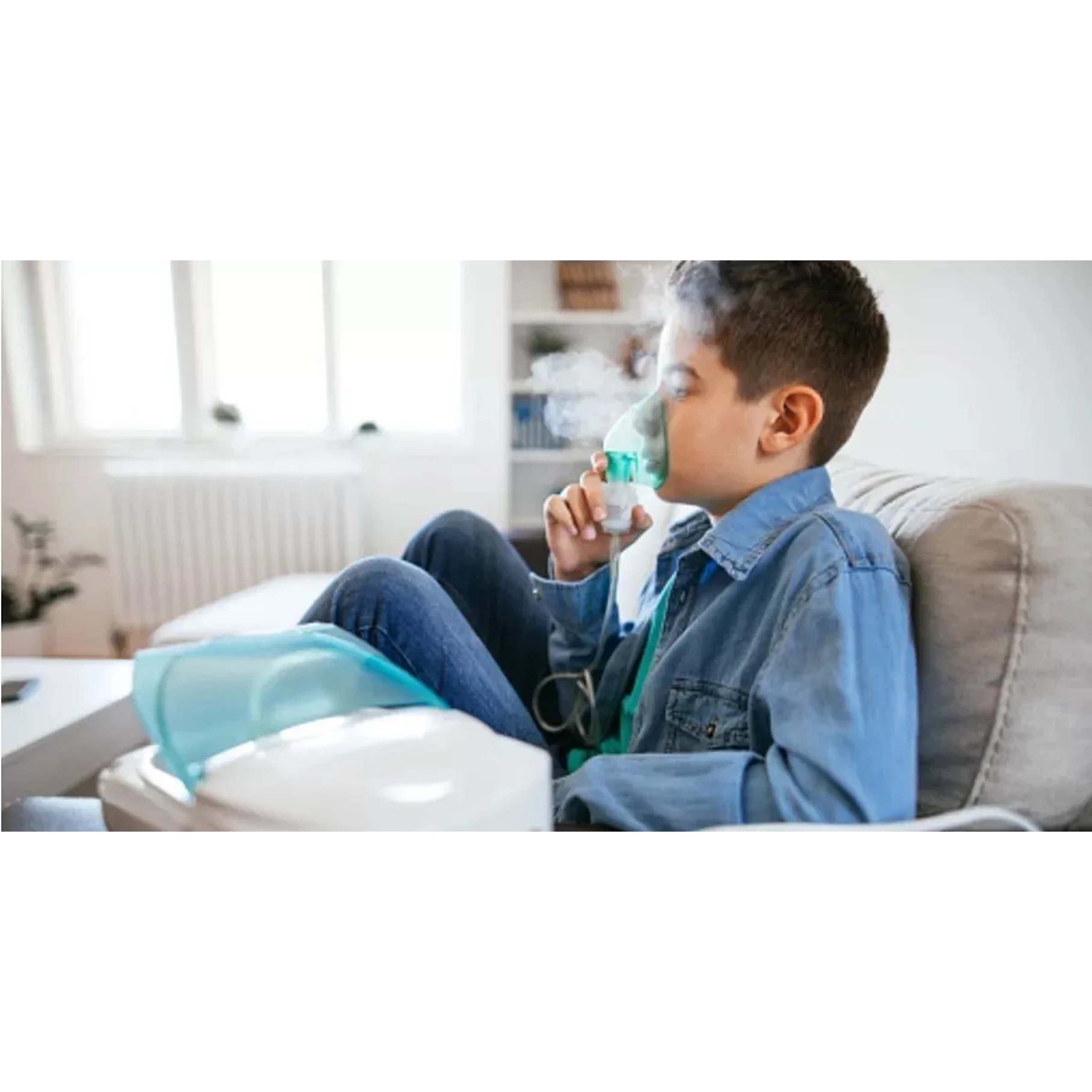 Nebulizador Portatil Nebulizadores Maquina Nebulizadora Asma Color Blanco  Nebulizador Portátil Adulto Y Niño Nebulizador 3