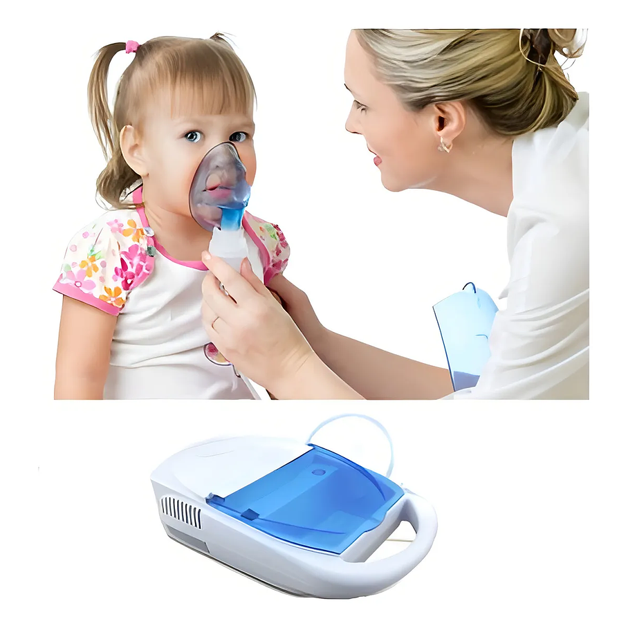 Nebulizador Portatil Nebulizadores Maquina Nebulizadora Asma Color Blanco  Nebulizador Portátil Adulto Y Niño Nebulizador 5
