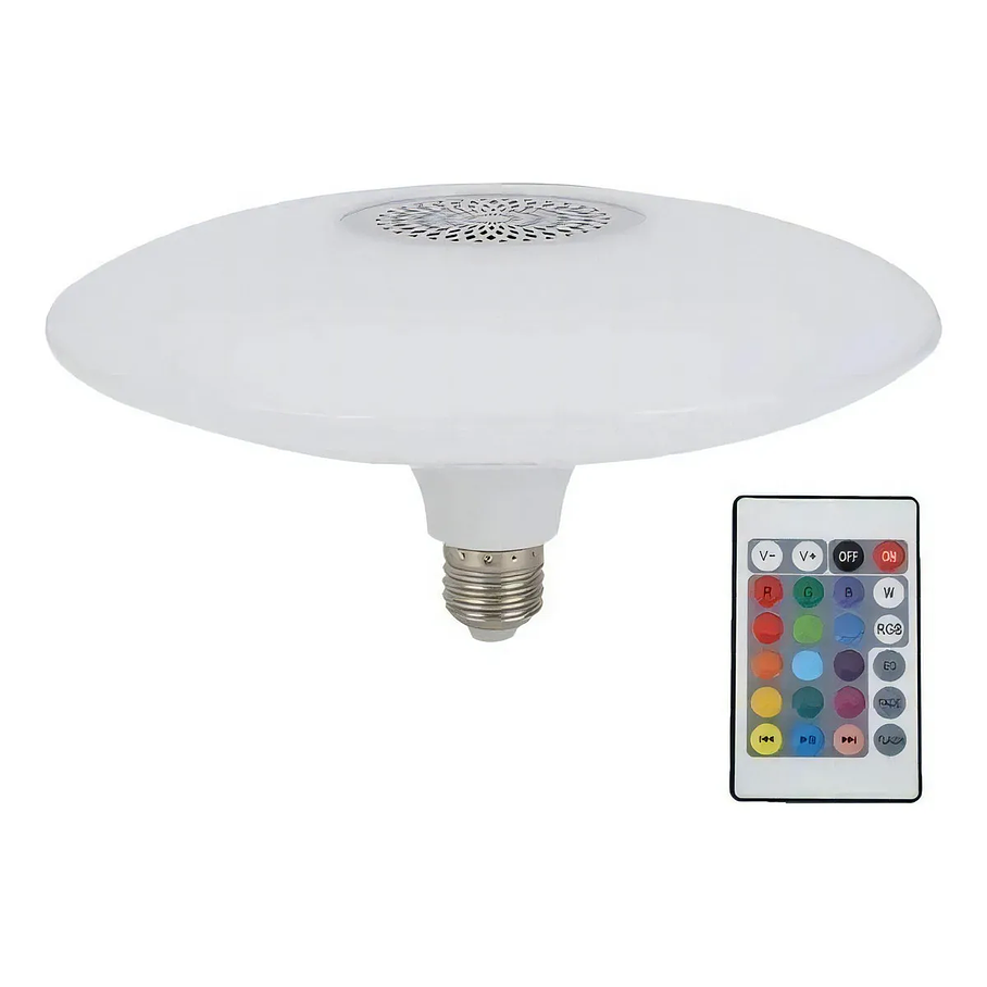 Ampolleta Led RGB 4019 Redonda Color Rgb 36w 6000k 3000lm Multicolor 7