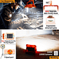 Foco Led Solar Emergencia Con Parlante Recargable Camping Bluetooth Música Camping Carga Usb - Miniatura 4