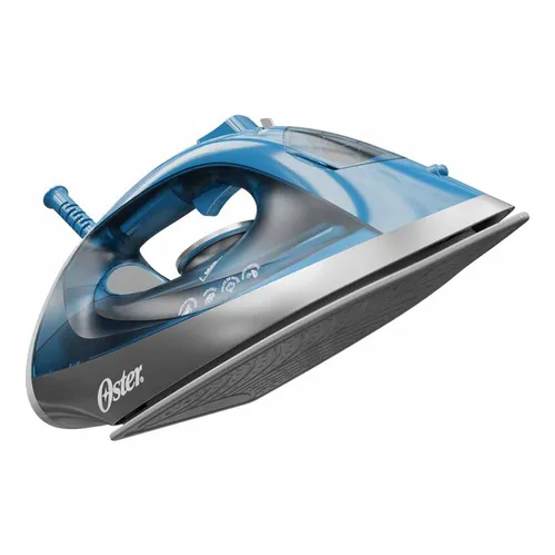 Plancha De Vapor Con Base De Cerámica Gcstbs6052 Marca Oster Color Azul 1