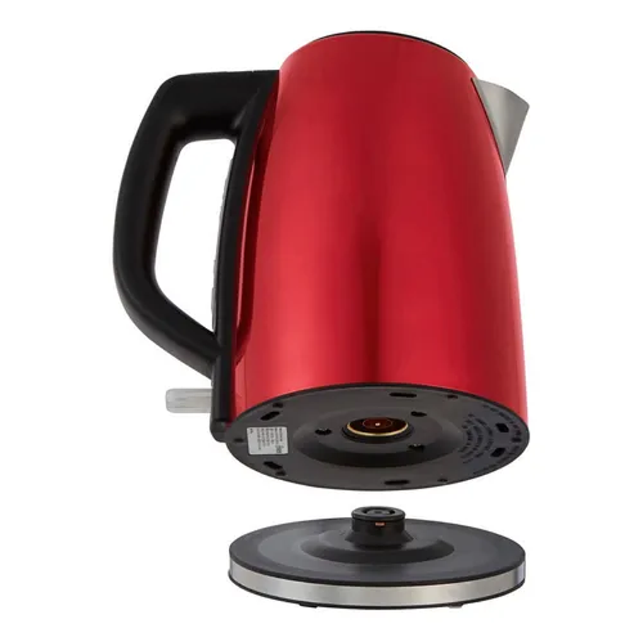 Hervidor Eléctrico Oster® Acero Inoxidable 1.7 Lt Bvstkt673c Color Rojo 2