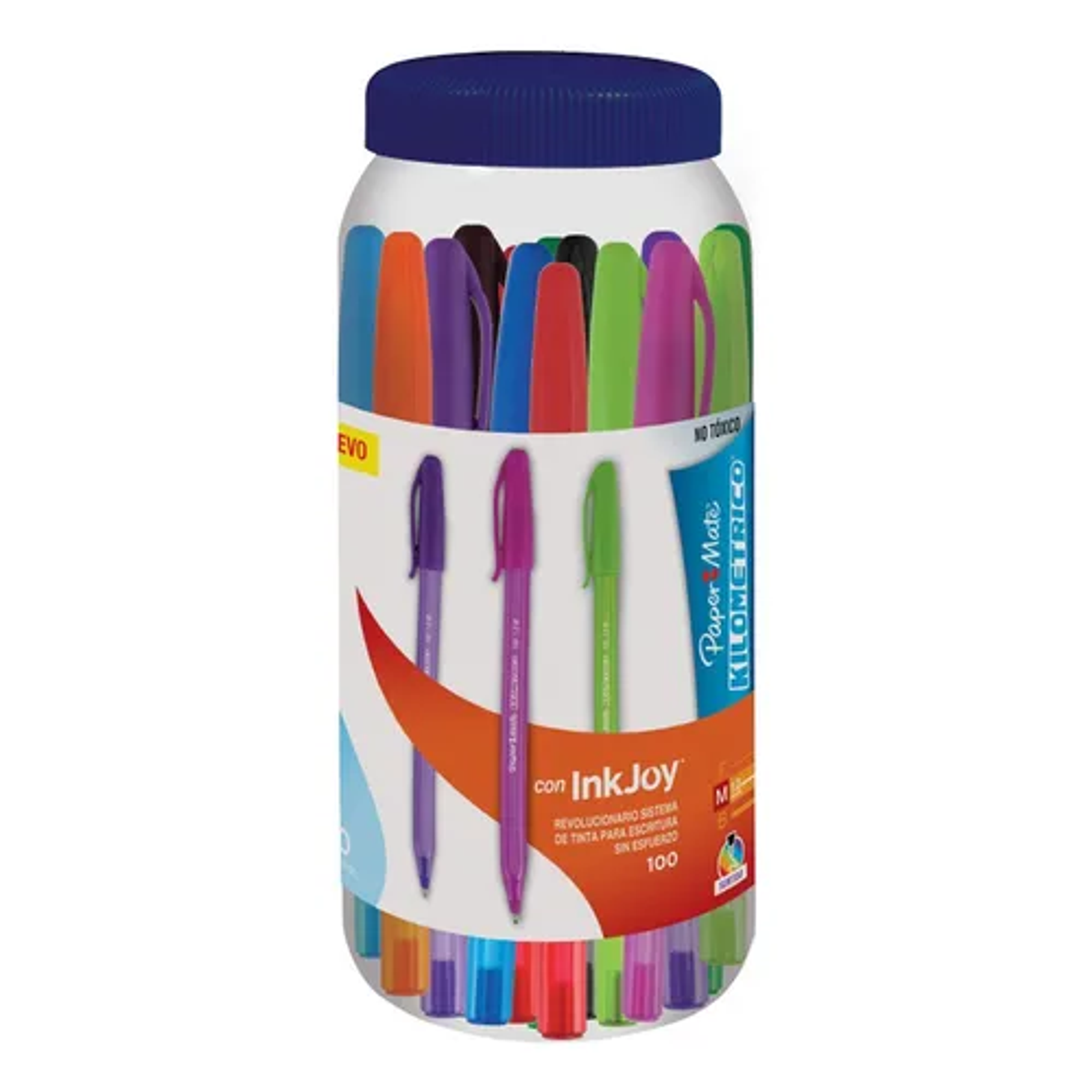 Boligrafo Inkjoy 100st Paper Mate Surtidos Canister X40 Color de la tinta Multicolor Color del exterior Multicolor 2