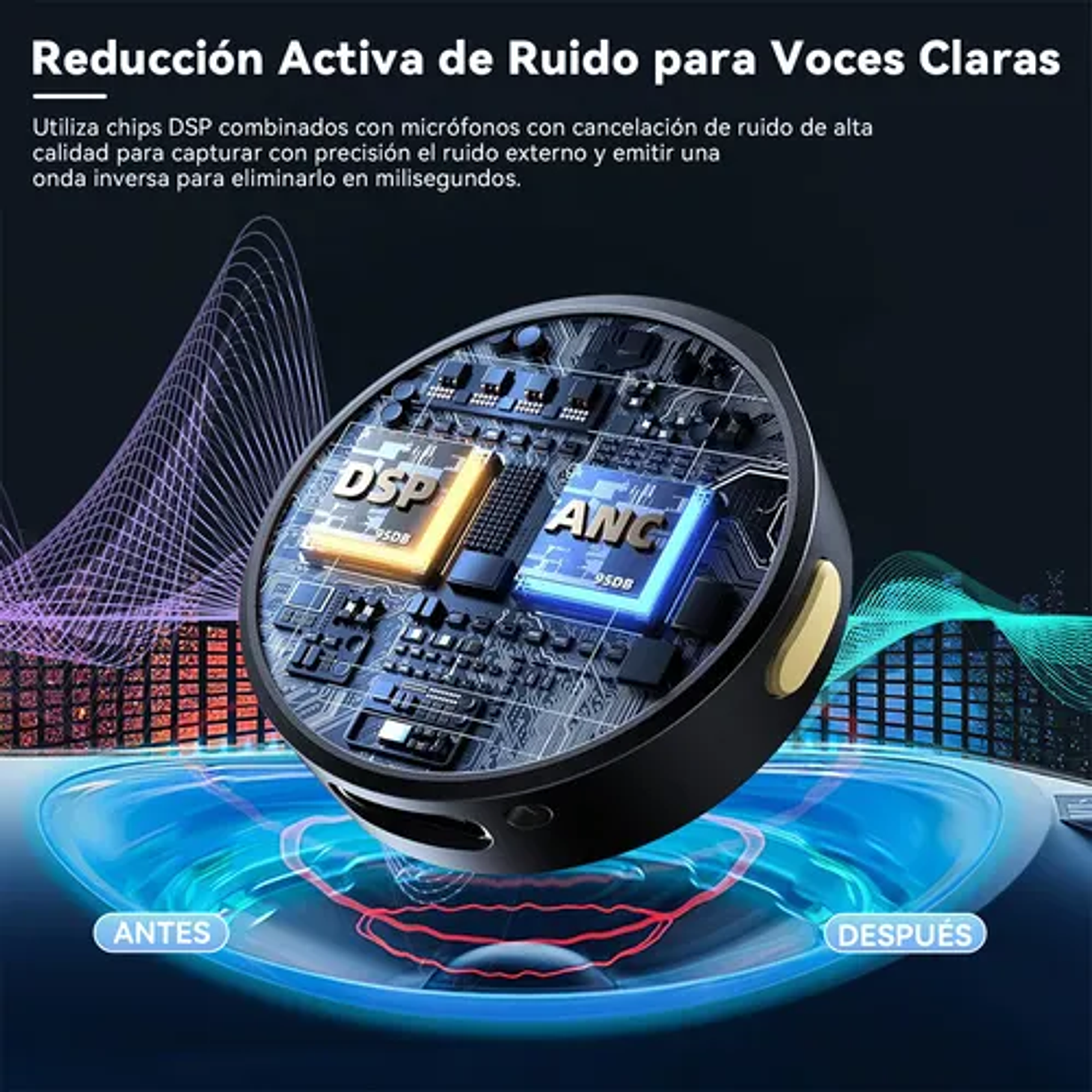 Microfono Inalambrico Profesional Microfono Para Celular Microfono Condensador Lavalier Microfono Bluetooth Gamer Microfono Para Podcast Microfono De Solapa Inalambrico Color Negro 8