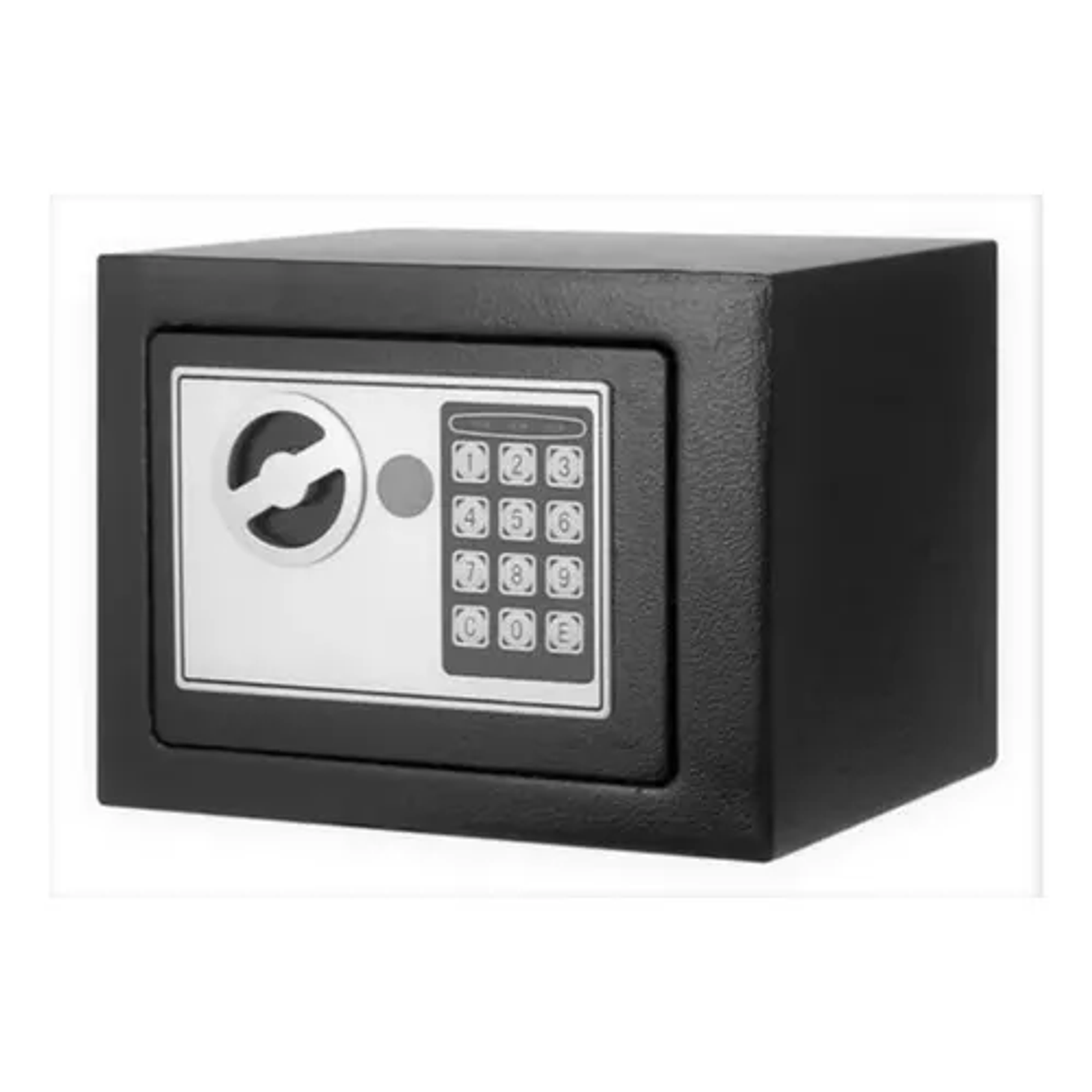 Caja Fuerte Digital E17 Silver Shadow Teclado Digital+llaves Color Gris oscuro 1