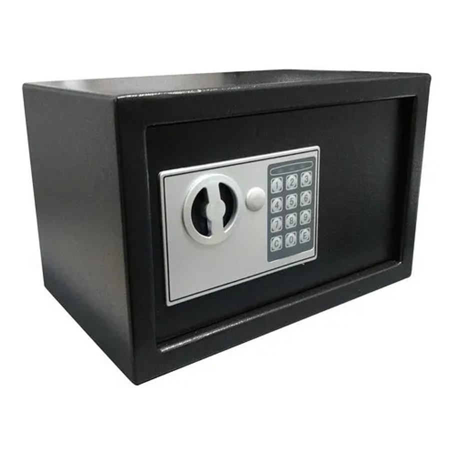 Caja Fuerte Digital E17 Silver Shadow Teclado Digital+llaves Color Gris oscuro 4