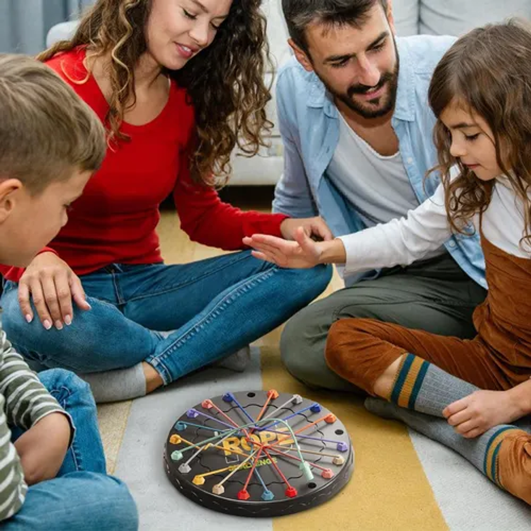 Juego Para Compartir Rope Challenge Emocionante Juego De Familiares 3