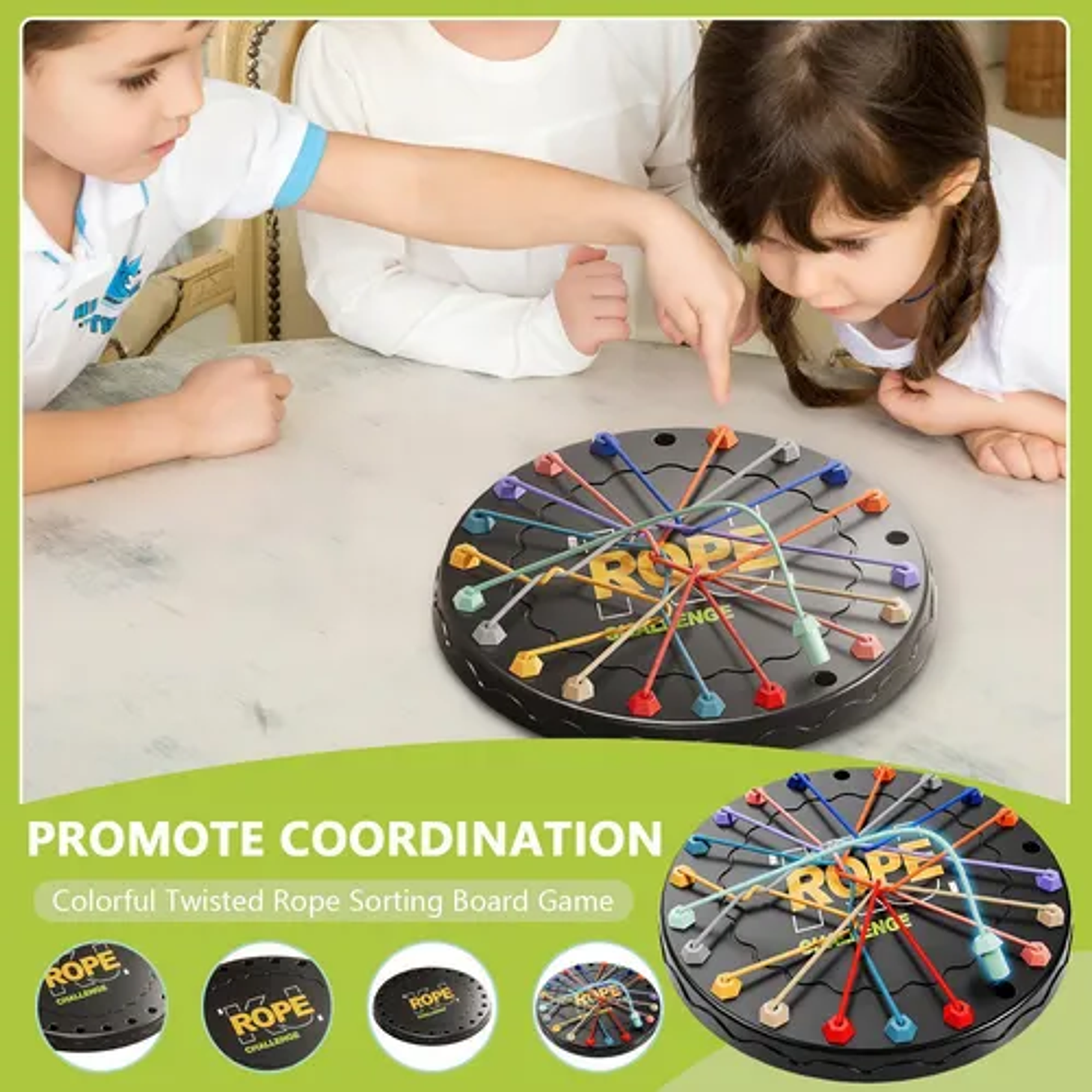 Juego Para Compartir Rope Challenge Emocionante Juego De Familiares 6