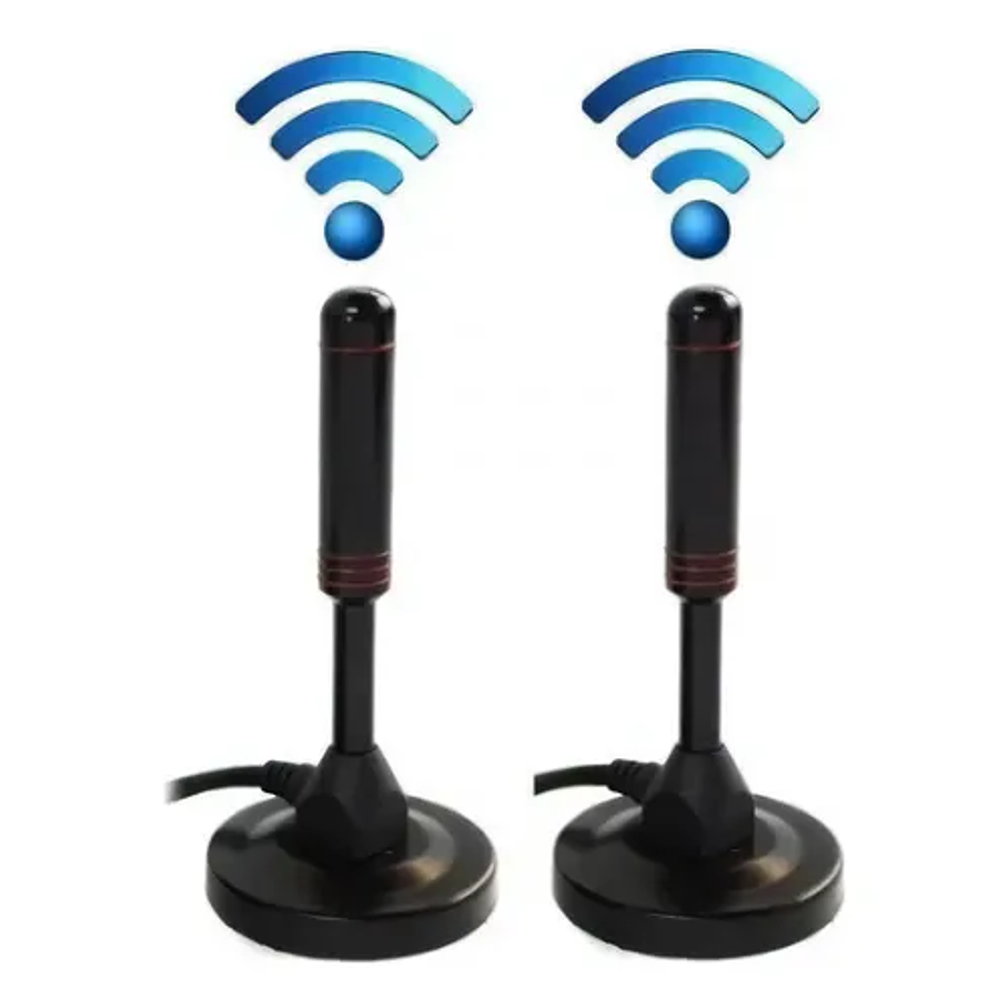 Pack 2 Unidades Antena Para Tv Abierta Antena Hdtv Antenas De Tv Hd Interior Para Television 2