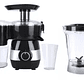 Juego de procesador licuadora extractor frutas verduras 6 en 1 color negro Raf R.2869 - Miniatura 3