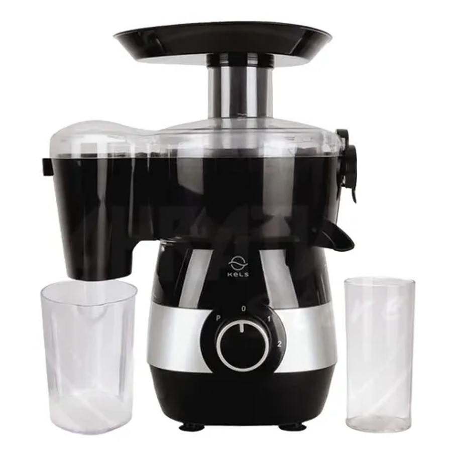 Juego de procesador licuadora extractor frutas verduras 6 en 1 color negro Raf R.2869 4
