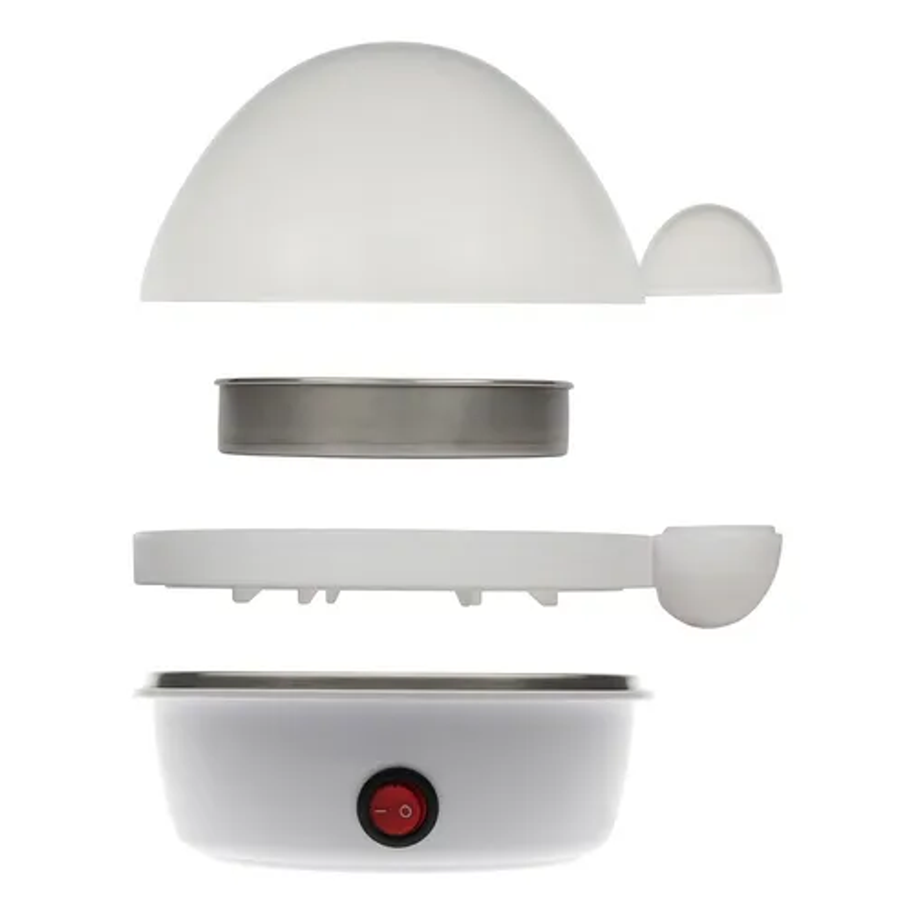 Máquina Hervidor Cocedor Huevos Vapor Eléctrico 350w Raf Color Blanco Frecuencia 50 6